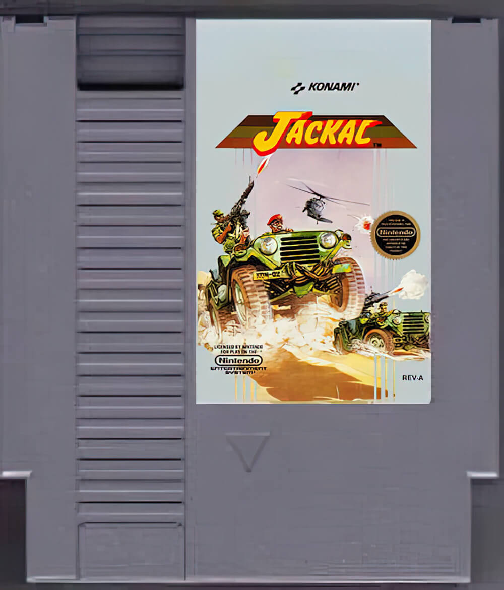 Лицензионный картридж Jackal для NES\Famicom